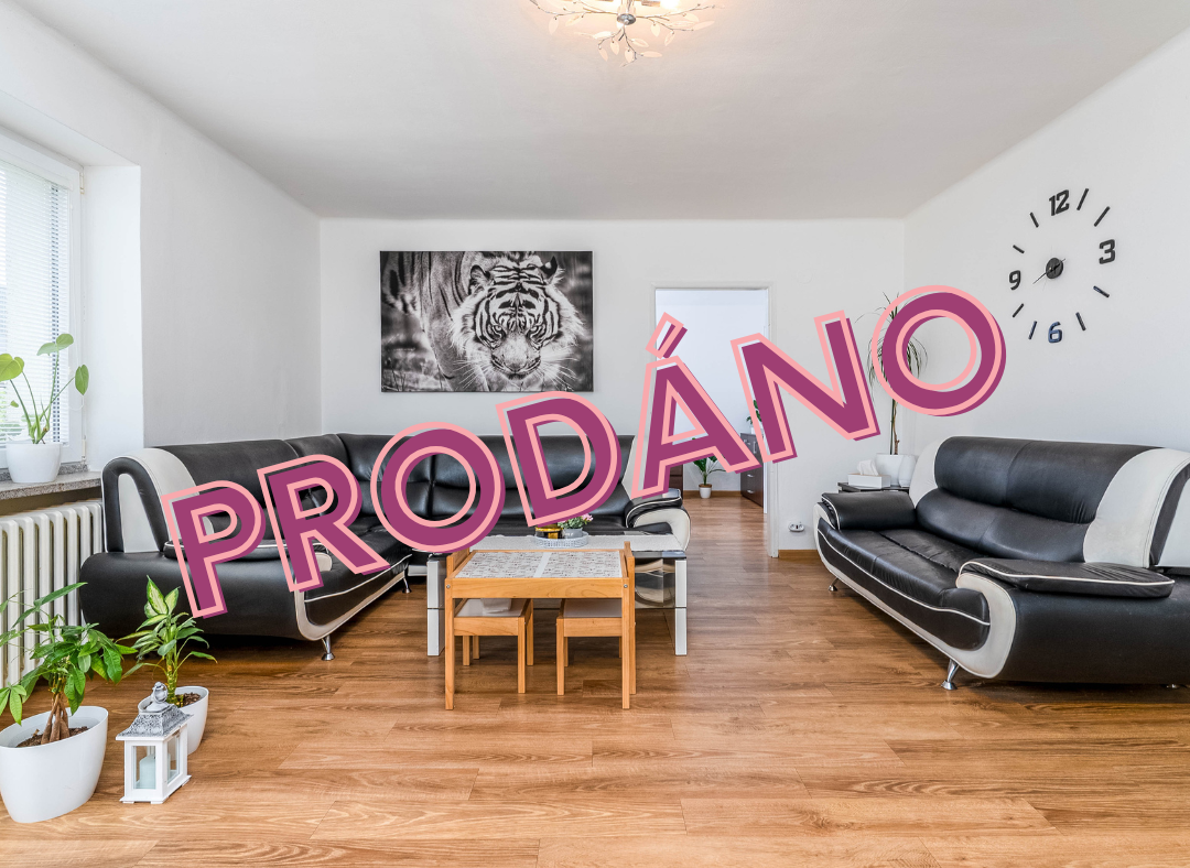 Prodej bytu 3+1 v Dobrušce, ul. Mírová